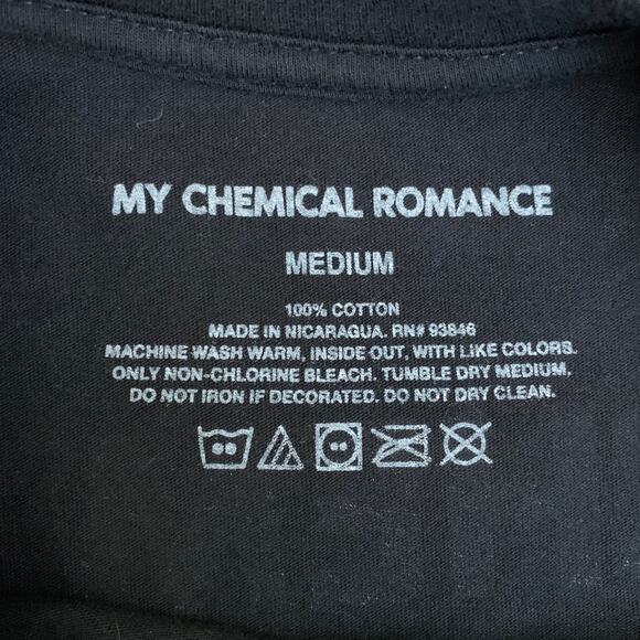 My Chemical Romance Shirt Tour 2022 Demolition Lovers Band Tee Reunion MED Merch - Picture 6 of 8